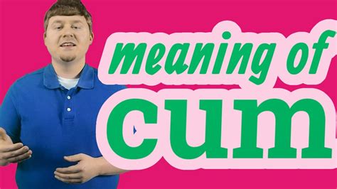 cum tribute: meaning